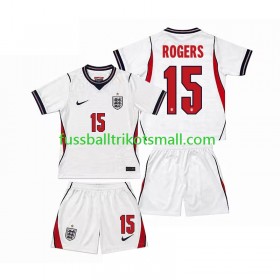 Fußballtrikots England Morgan Rogers 15 World Cup Kinder 2026 Kurzarm Heimtrikotsatz kaufen